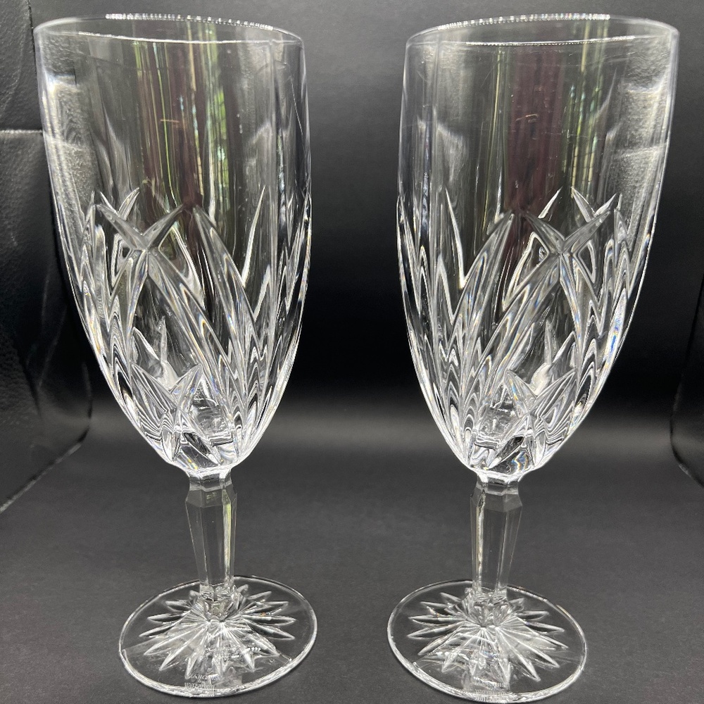 ✨ Vintage 1990s Waterford Crystal Marquis Brookside Goblet ✨
